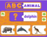 ABC animal gyerek HTML5 jtk