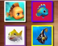Cute fish jigsaw gyerek HTML5 jtk