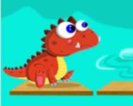Dino jump gyerek HTML5 jtk