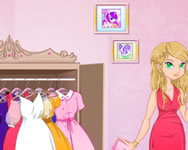 Dress up the lovely princess gyerek online