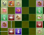 Farm animals matching puzzles online