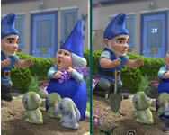 Gnomeo and Juliet spot the difference gyerek jtkok