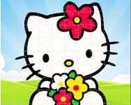 Hello Kitty jigsaw jtkok ingyen
