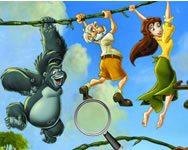 gyerek - Hidden numbers Tarzan