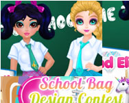 Jacqueline and Eliza school bag design contest gyerek online