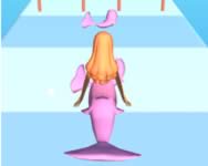 Mermaids tail rush gyerek HTML5 jtk