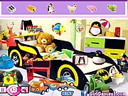 gyerek - Race car bedroom hidden objects