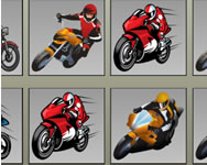 Racing motorcycles memory gyerek ingyen jtk