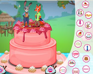 gyerek - Zootopia birthday cake