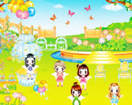 gyerek - Angel garden decor