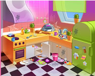 Baby cleaning gyerek HTML5 játék