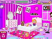 gyerek - Barbie room cleanup