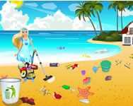 gyerek - Barbie summer beach clean up