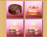 Birthday cakes memory