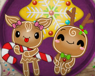 Christmas gingerbread color me gyerek HTML5 játék