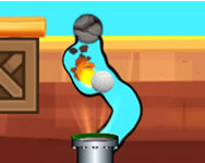 Dig out miner golf golyós játék online