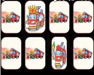 Fire trucks memory gyerek online