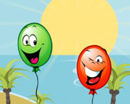 Funny balloons game online