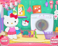 Hello Kitty laundry day gyerek jtkok ingyen
