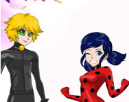 Ladybug cat noir maker gyerek HTML5 játék