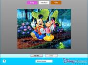 gyerek - Mickey and Minnie jigsaw