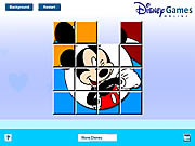 Mickey Mouse sliding puzzle gyerek jtkok