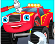 Monster truck repairing gyerek ingyen játék
