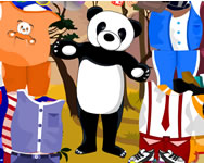 gyerek - Panda dress up