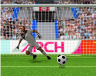 Penalty challenge focis játék gyerek HTML5 játék