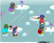 Penguin diner 2 gyerek HTML5 játék