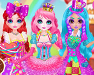 Princess sweet candy cosplay gyerek ingyen játék