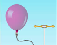 Pump air and blast the balloon online