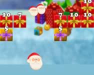 Santa Claus vs Christmas gifts gyerek HTML5 jtk