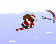 Santa ski jump online gyerekjtk
