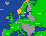 Scatty maps Europe gyerek ingyen játék