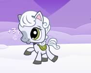 gyerek - Snowy pony
