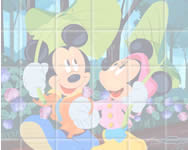 gyerek - Sort my tiles Mickey and Minnie