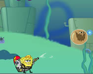 gyerek - Sponge Bob and Patric dirty bubble busters