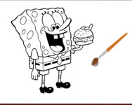 Spongebob coloring online