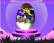 Surprise egg dino party