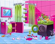 Sweet home cleaning princess house cleanup game