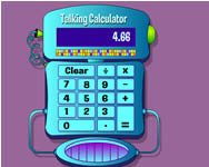 Talking calculator gyerek jtkok
