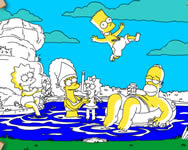 Vacationing Simpsons gyerek jtkok ingyen