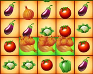 Vegetables match 3 online